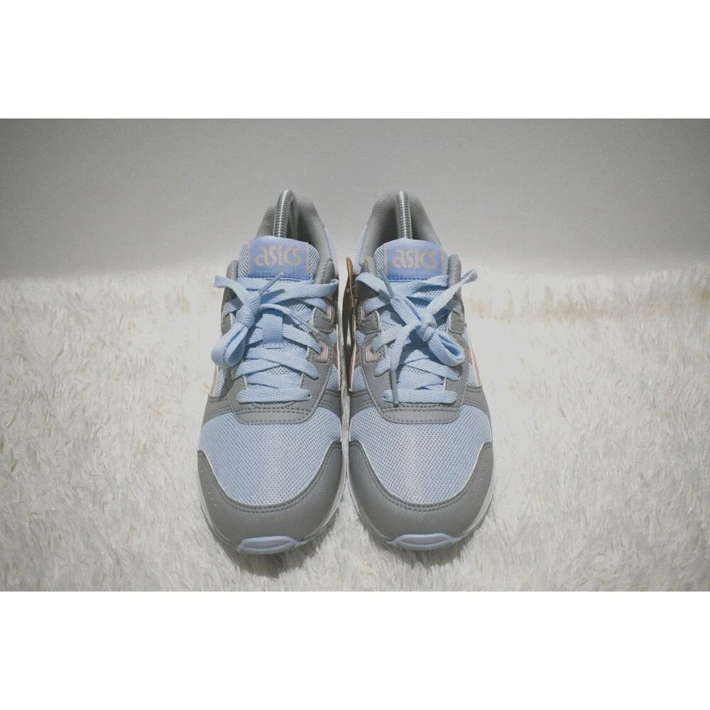 ASICS Baby Blue Gray Pink Mesh Running Training Shoe - Men's 7 or Women's 9